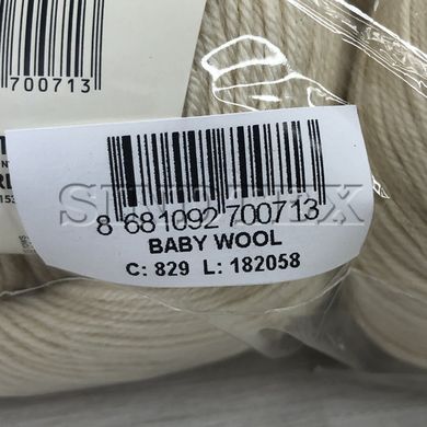 Пряжа Gazzal Baby Wool цвет 829