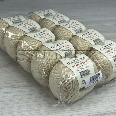 Пряжа Gazzal Baby Wool цвет 829