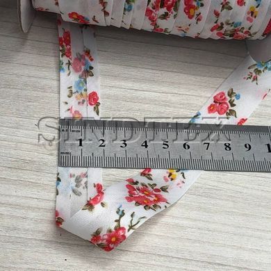 Бавовняна коса бейка 2 см - 50% ПЄ, колір 07