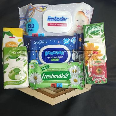 Серветки вологі Freshmarket 120шт