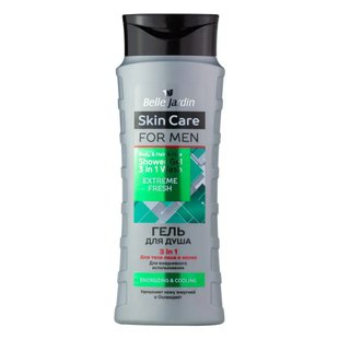 Гель для душа 3в1 Belle Jardin Extreme Fresh for men, 420 мл