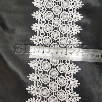 Мереживо макраме Sindtex 11 см (20 м) Колір білий (32-Y11579a-1)