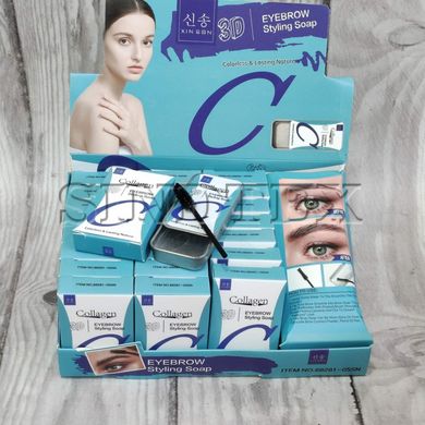 Мыло для фиксации бровей Collagen 3D