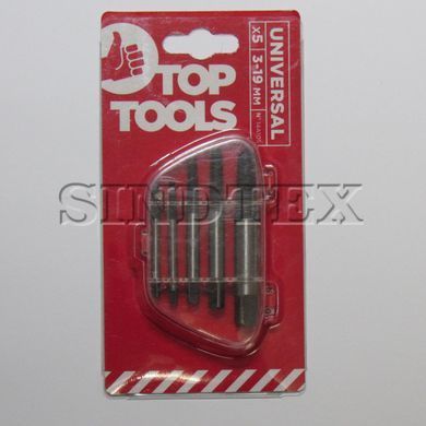 Набір для висвердлювання гвинтів Top Tools