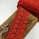 Мереживо макраме Sindtex 7,5 см (20 м) Колір червоний (25-F1375E1-5)